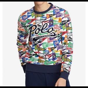 Polo Ralph Lauren Script Flag Sweatshirt